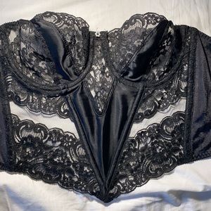 Rare vintage 80's Christian Dior bustier